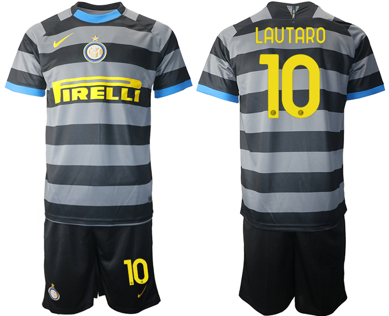 2021 Men Inter Milan Third Soccer Jersey #10 soccer jerseys->inter milan jersey->Soccer Club Jersey